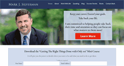Desktop Screenshot of markjsilverman.com