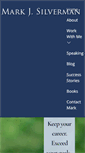 Mobile Screenshot of markjsilverman.com